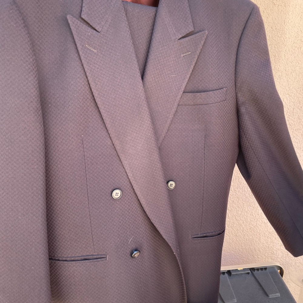 Men's Bartolini 2 piece burgundy wool suit